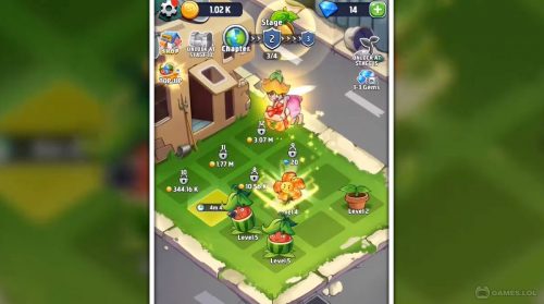 merge plants gameplay on pc